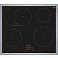ei645cfb1e piano cottura nero da incasso piano cottura a induzione 4 fornello(i) (ei645cfb1e)