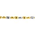 bracciale catena oro uomo oro bicolore collezione oro uomo bicolore
