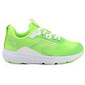 sneakers da bambino verde e giallo con lacci taglia 24