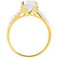 anello solitario claire oro giallo cubic zirconia collezione claire misura 52 oro giallo