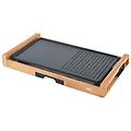 Melchioni Family Grill Griglia Elettrica Bambu Nero Taglia Unica