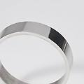 anello fascia gentleman argento rodiato collezione gentleman misura 64 bianco