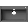 - lavello best 360 keratek plus 86x51 cm 1 vasca colore dark grey 99