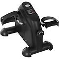 mini cyclette portatile per gambe e braccia con lcd nero