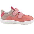 sneakers da bambina rosa e beige con strap taglia 32