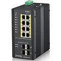 rgs200-12p gestito l2 gigabit ethernet (10/100/1000) supporto power over ethernet (poe) nero