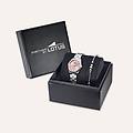 set orologio al quarzo together 19006/2 19006/2