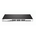 Dlink Switch 24 Porte Gigabit Poe 4 Porte Sfp Jumbo Frame 370w