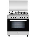 a855ei cucina 80cm 5 fuochi 1 tripla forno elettettrico a inox alpha