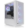 - case s200 tg argb midi tower atx micro atx mini-itx 2 porte usb 3. 2 colore bianco (finestrato)
