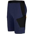 lavaredo hemp m train pantaloni corti arrampicata uomo dark blue/black/orange 52