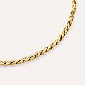 bracciale catena silver collection argento dorato collezione silver collection giallo