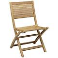 - orator sedia da giardino pieghevole in legno di teak