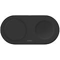 tappetino di ricarica wirless magnetico 2in1 15w-nero