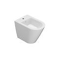 bidetmulti a terra in ceramica 57x36 cm globo forty3 fo009bi bianco ceramica