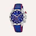 orologio cronografo bambino junior blu f20458/2