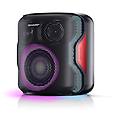 ps-921(bk) altoparlante per feste bluetooth compatto e portatile con luci da discoteca audio 2. 1 e