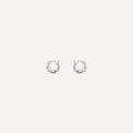 orecchini lobo punto luce diamazing oro bianco diamante collezione diamazing oro bianco