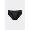 slip in microfibra con logo uomo nero taglia 5