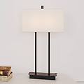 luton da tavolo bianco/nero 56cm