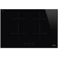 smeg - universale piano di cottura sib2741d nero