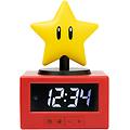sveglia super mario super star icon con luce notturna digitale funzione snooze con tocco