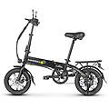 bicicletta elettrica samebike yinyu14 motore 350w batteria 7 8ah 14 pieghevole autonomia lunga