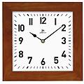 orologio jm quadro 28 legno noce 21035n