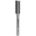 - fresa per metallo hm tipo b (cilindrica con lame in alto) 10 x 25 mm gambo 6 x 45 mm