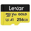 lmsgold256g microsdxc gold series uhs-ii 256gb v60