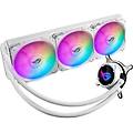 kit di raffreddamento a liquido rog strix lc 360 rgb white edition
