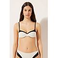 push up costume double bikini donna nero 3