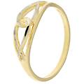 anello donna oro giallo bianco gl100976