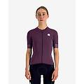 maglia monocrom manica corta violetto donna l