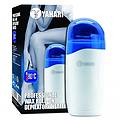 scaldacera yahdepilroll-80 roll-on 65w 0 12l bianco/blu ergonomico