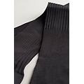 calze lunghe in cotone filo di scozia a coste uomo grigio taglia 44-45
