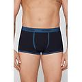 boxer in cotone a costine con elastico logato uomo blu tama&ntilde;o m