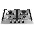 piano cottura a gas 4f 60cm inox