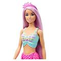 bambola sirena capelli fantasia (30cm) barbie hrr00