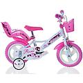 sch roses 12''. bicicletta per bambini. con accessori f. lli