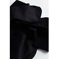 calze lunghe in cotone filo di scozia a coste uomo nero taglia 40-41