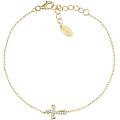bracciale con charms fissi donna argento 925 gioiello croci brcrogbz