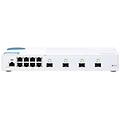 qsw-m408s switch di rete gestito l2 gigabit ethernet (10/100/1000) bianco (qsw-m408s)