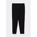 pantalone lungo in modal/cashmere uomo nero taglia m