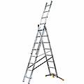 hailo hobbylot al410glim 3x8 gradini 4. 90 m scala in alluminio altezza stimata operativa 5. 90 m