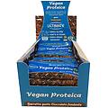barretta vegan proteica cioccolato fondente 24 pezzi 40g 33% proteine senza glutine pasto