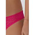 brasiliana in pizzo riciclato donna rosa tamaño m