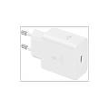caricabatteria 45w power adapter da 45 w bianco