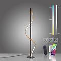 paul neuhaus lampada da terra led q-swing nero