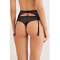 reggicalze sheer glamour donna nero taglia tu